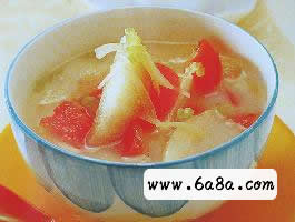 番茄蜜汁雪梨湯的做法 番茄蜜汁雪梨湯的做法