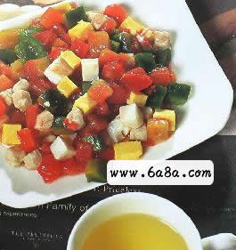 什錦柿子丁的做法 什錦柿子丁的做法