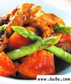 蕃茄咖哩炒肉片的做法 蕃茄咖哩炒肉片的做法