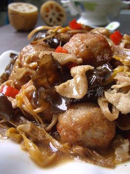 澆汁藕丸的做法 澆汁藕丸的做法