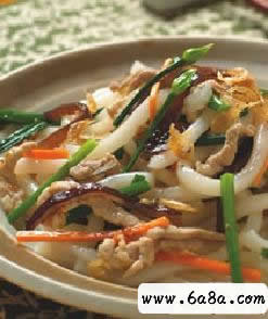 肉絲炒米苔目的做法 肉絲炒米苔目的做法