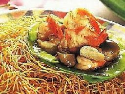 蝦球炸面的做法 蝦球炸面的做法