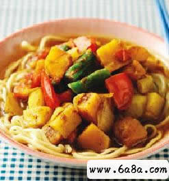咖哩蔬菜面的做法 咖哩蔬菜面的做法