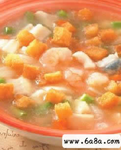 烤土司濃湯的做法 烤土司濃湯的做法