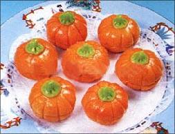 水晶南瓜包的做法 水晶南瓜包的做法