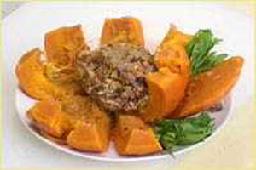 南瓜蒸肉的做法 南瓜蒸肉的做法