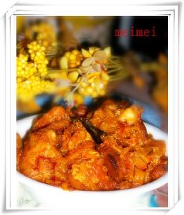 南瓜蛋炸辣肉的做法 南瓜蛋炸辣肉的做法