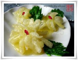 橙味冬瓜菊的做法 橙味冬瓜菊的做法