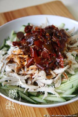 雞絲黃瓜的做法 雞絲黃瓜的做法