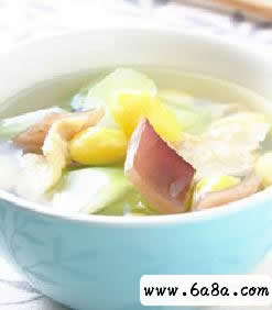 黃瓜白果豆皮湯的做法 黃瓜白果豆皮湯的做法