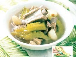 苦瓜大蒜排骨湯的做法 苦瓜大蒜排骨湯的做法