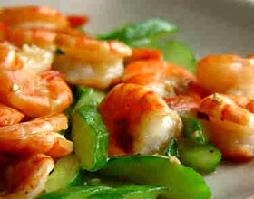 河蝦炒黃瓜的做法 河蝦炒黃瓜的做法