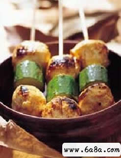 花枝丸黃瓜串的做法 花枝丸黃瓜串的做法