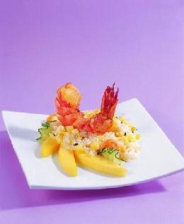 木瓜海鮮炒飯的做法 木瓜海鮮炒飯的做法