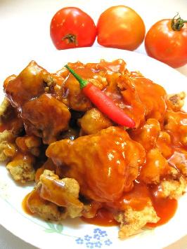 鍋包肉+醬油麻油拌黃瓜的做法 鍋包肉+醬油麻油拌黃瓜的做法