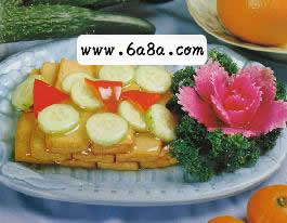 黃瓜燒豆腐的做法 黃瓜燒豆腐的做法
