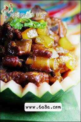 燒排燜瓜皮的做法 燒排燜瓜皮的做法