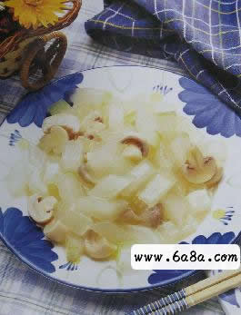 蘑燒冬瓜的做法 蘑燒冬瓜的做法