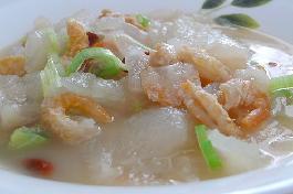 開(kāi)洋冬瓜羹的做法 開(kāi)洋冬瓜羹的做法