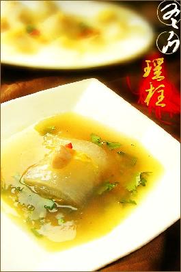 瑤柱冬瓜卷的做法 瑤柱冬瓜卷的做法