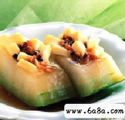 豆腐冬瓜盒的做法 豆腐冬瓜盒的做法