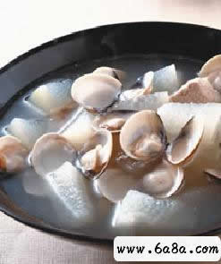 冬瓜蛤蜊湯的做法 冬瓜蛤蜊湯的做法