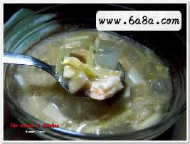 韭黃冬瓜蝦仁羹的做法 韭黃冬瓜蝦仁羹的做法