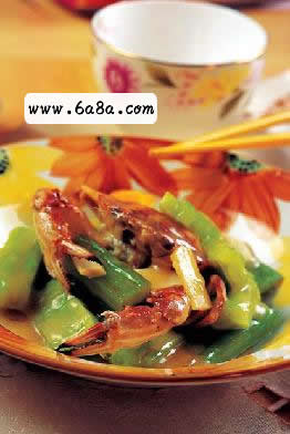 苦瓜燴花蟹的做法 苦瓜燴花蟹的做法