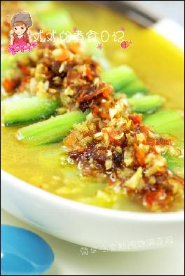 XO醬蒸水瓜的做法 XO醬蒸水瓜的做法