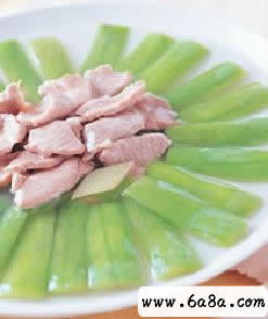 肉片燴絲瓜的做法 肉片燴絲瓜的做法