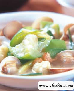 蛤蠣絲瓜的做法 蛤蠣絲瓜的做法