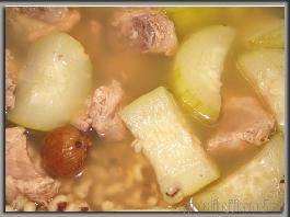 節(jié)瓜龍骨湯的做法 節(jié)瓜龍骨湯的做法