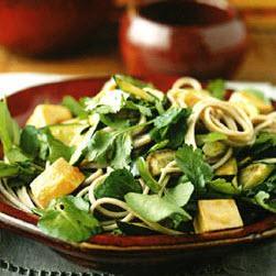 豆腐筍瓜拌蕎麥面的做法 豆腐筍瓜拌蕎麥面的做法