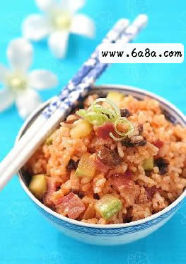 奶酪姬松茸炒飯的做法 奶酪姬松茸炒飯的做法