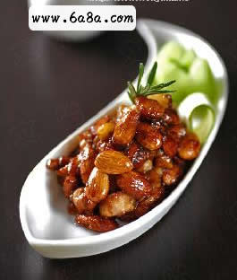 川醬杏仁雞的做法 川醬杏仁雞的做法