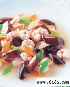 香菇燴蝦仁的做法 香菇燴蝦仁的做法