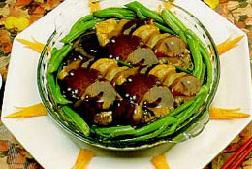 北菇扒雙蔬的做法 北菇扒雙蔬的做法