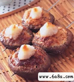 串烤香菇串的做法 串烤香菇串的做法