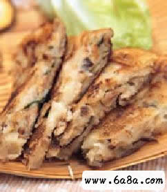 五香鮮菇攤餅的做法 五香鮮菇攤餅的做法