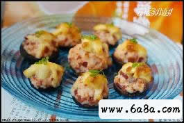 菇香奶酪蝦肉盞的做法 菇香奶酪蝦肉盞的做法