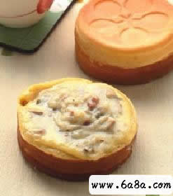 蘑菇白醬車輪餅的做法 蘑菇白醬車輪餅的做法