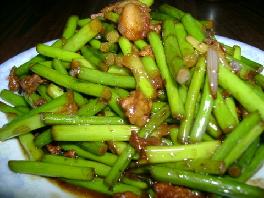 肉炒蒜苗的做法 肉炒蒜苗的做法