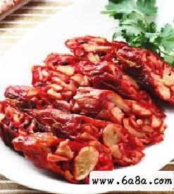 紅糟素香腸的做法 紅糟素香腸的做法