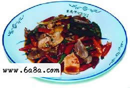 雙椒爆腸把的做法 雙椒爆腸把的做法