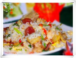 家常炒飯@@特色咸雞炒飯的做法 家常炒飯@@特色咸雞炒飯的做法