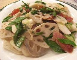 臘腸藕片的做法 臘腸藕片的做法