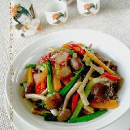 臘味小炒的做法 臘味小炒的做法