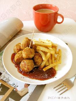 DIY宜家瑞典肉丸的做法 DIY宜家瑞典肉丸的做法