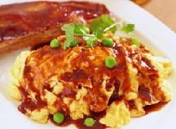 胡桃木豬肋排蛋包飯的做法 胡桃木豬肋排蛋包飯的做法