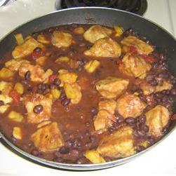 桃子黑豆莎莎醬配豬肉的做法 桃子黑豆莎莎醬配豬肉的做法